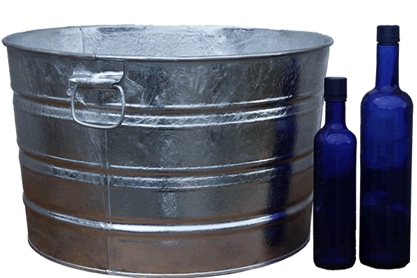 11 Gallon Galvanized Tub