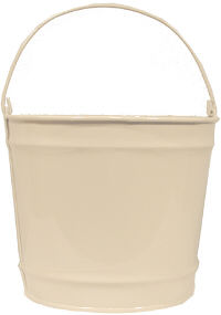 10Qt. Beige Shimmer Pail 