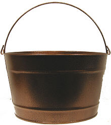 16Qt. Copper Vein Pail 