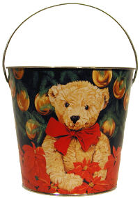 Holiday Bear Pail 