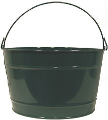 16Qt. Hunter Green Pail 