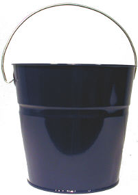 Navy Blue Luster Pail 