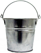2Qt. Metal Bucket 