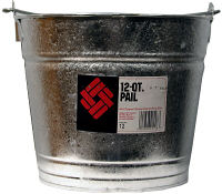 12Qt. Galvanized Bucket 