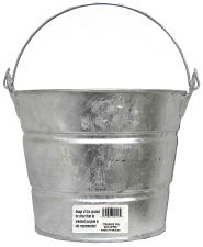 4Qt. Galvanized Bucket 