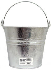 4Qt. Galvanized Bucket 