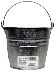 6Qt. Galvanized Bucket 