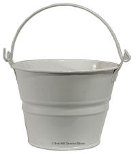 Mini Pail 1 1/8Qt. White 