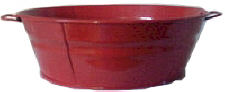 Mini Tub 2Qt. Red 
