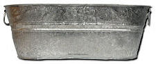 5.6 Gallon Galvanized Oval Wash Tub 