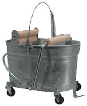 Dover Parkersburg PT026C Pull-Thru Wringer Bucket Combo 