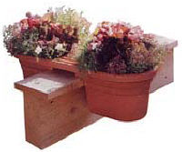 Duraco MRP121 Milano Rail Planter 