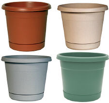 Ames Rolled Rim Planters 
