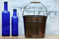 Bronze Pail With Handle