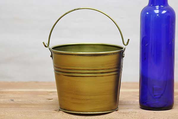Small Metal Flower Bucket