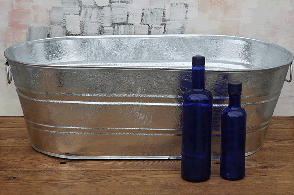 Old Fashioned Galvanized Tubs 16 Gallon Galvanized Tub Vintage Bucket