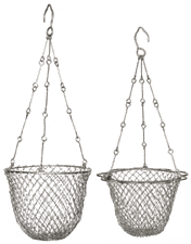 Achla Aluminum Hanging Baskets 