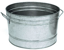Round Galvanized Steel Tub 