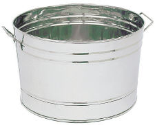 Round Stainless Steel Tub 
