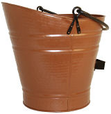Minuteman Copper Plated Coal Hod