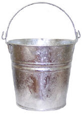 2 Quart Top Handle Hot Dipped Bucket