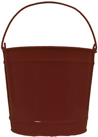 10Qt. Chocolate Brown Pail 