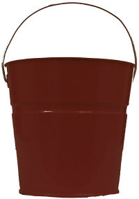Chocolate Brown Pail 