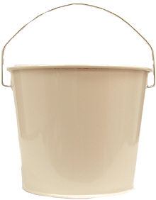 5Qt. Beige Shimmer Pail 