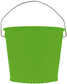 5Qt. Electric Green Pail 
