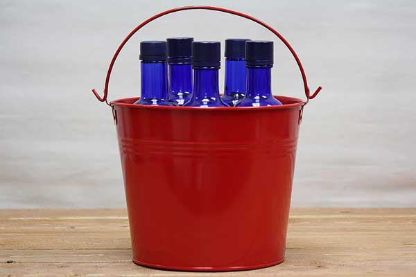 Large Tin Buckets