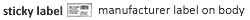 Manufacturer Labeling