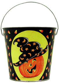 Jolly Jack O Lantern Pail 