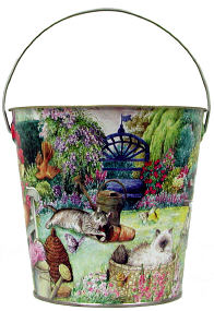 Leisure Cats Pail 