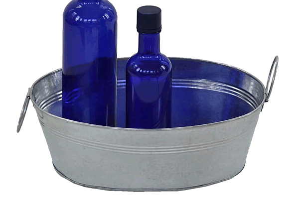 4 Quart Mini Tub For Decoration