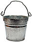 2Qt. Galvanized Bucket(Top Handle)