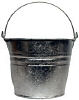 6Qt. Galvanized Bucket (No Label)