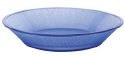 Blue Basket Weave Garden Dish
