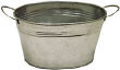 Galvanized Bowl Tub