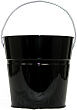 Glossy Black Pail