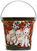 Playful Kittens Pail