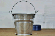 metal craft mini bucket