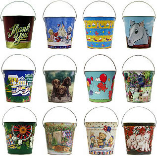 Printed Decorative Pail Variety Pack 1 