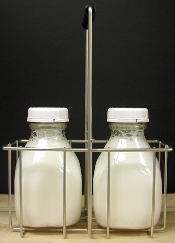 Glass Milk Bottles - Bucket Outlet