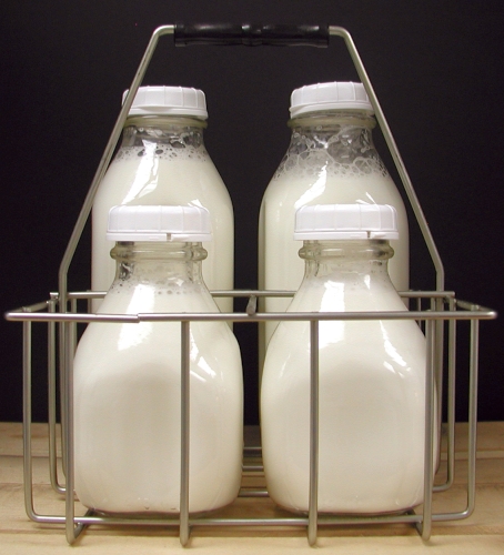 Glass Milk Bottles - Bucket Outlet