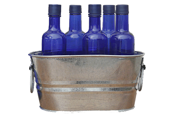 1 Gallon Galvanized Tub