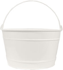 16Qt. Glossy White Pail 