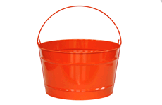 Orange Beverage Tub