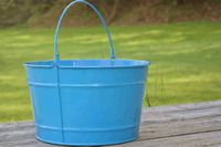 Sky Blue Enamel 16 Quart Tub