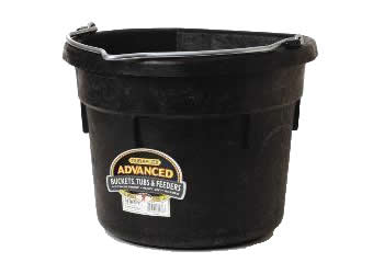 18 Quart Flat Back Rubber Bucket