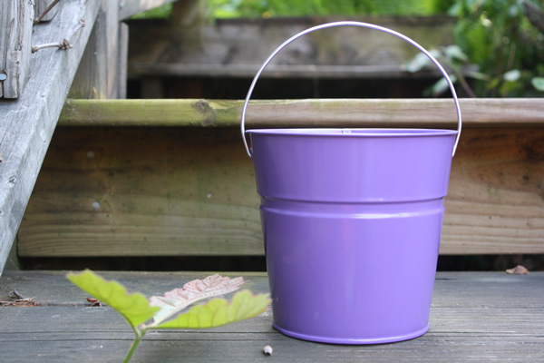 2 Quart Color Metal Bucket